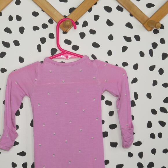 Carter’s Just One You Purple Floral Print Baby Sleeper - Picture 4 of 5